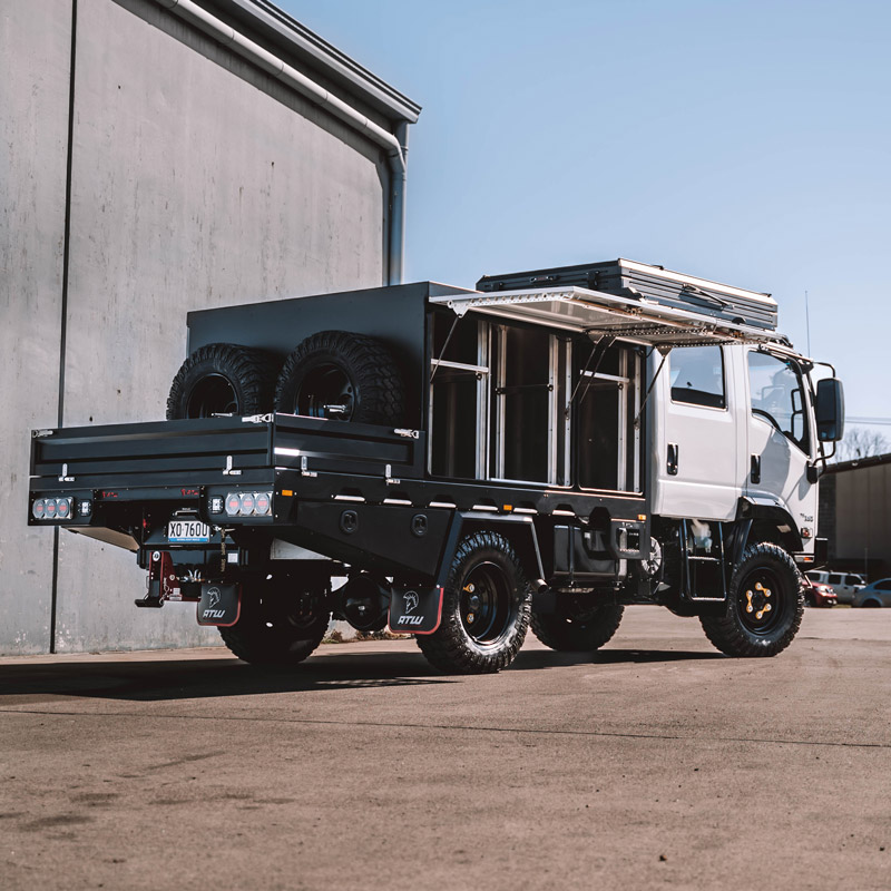 atw canopy with dual wheel carrier