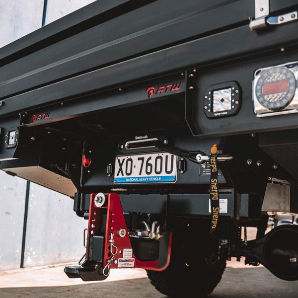 heavy duty rear towbar atw