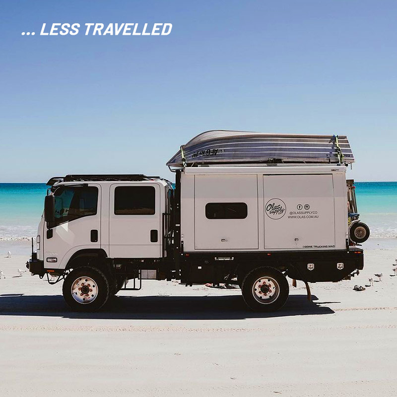 atw truck on beach