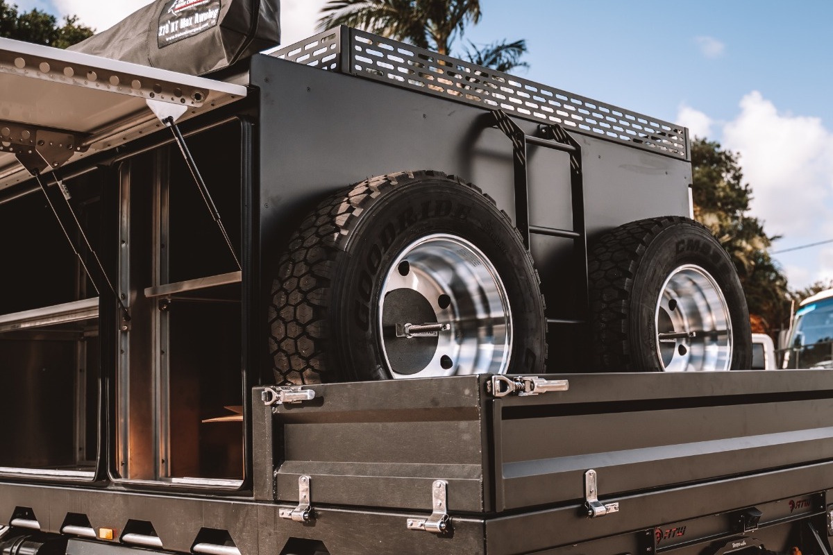 atw custom canopy for trucks combo with tinny