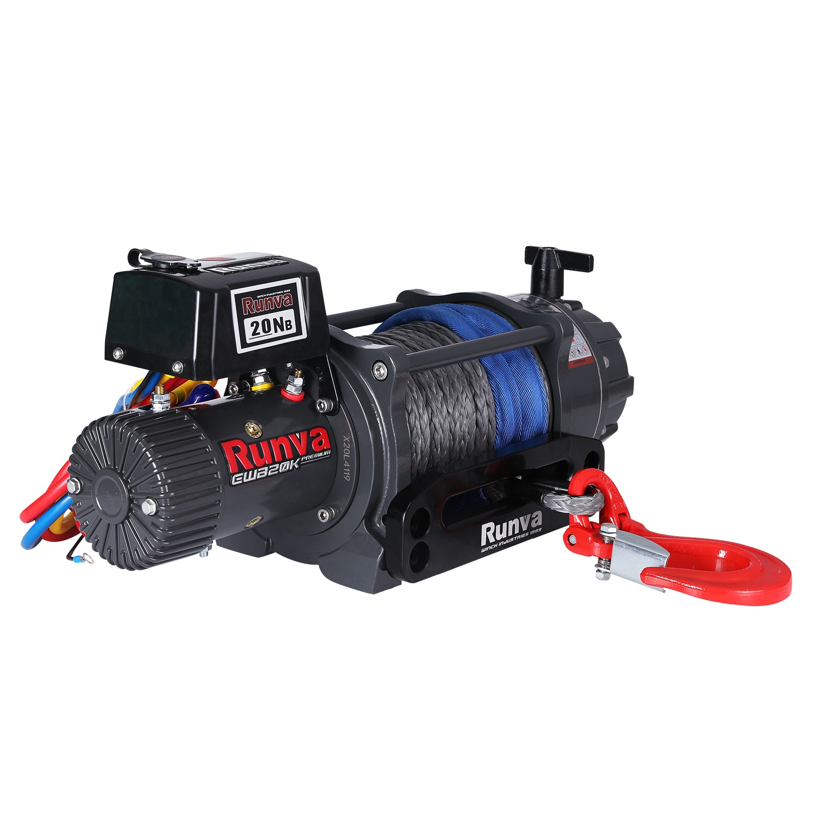 carbon tank winch clipped