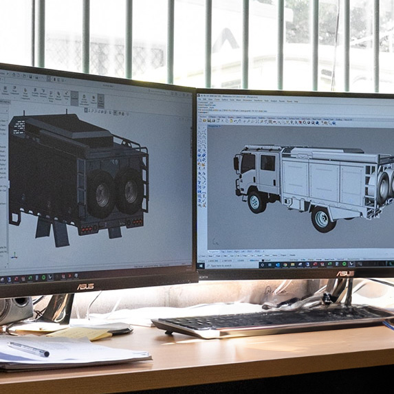 atw truck build in progress